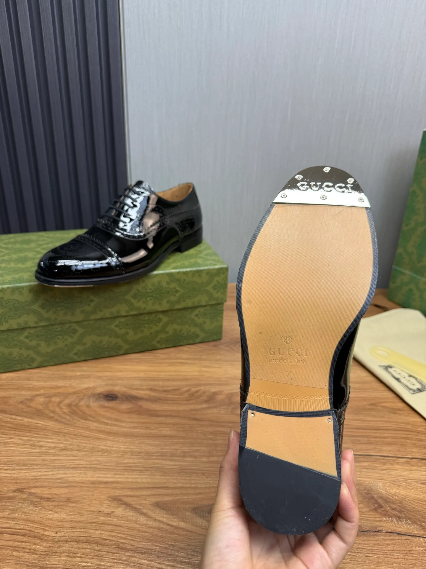 Men's shoes 💰680💰 GUCCI Gucci. Men's business casual leather shoes, all made of imported original brand leather, just to create a more comfortable wearing experience. Upper: original cowhide + imported cowhide lining, original non-slip and wear-resistant outsole ✔️36-45 (38.45 non-refundable)